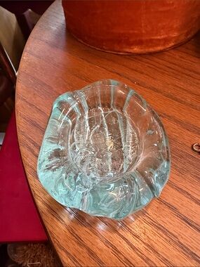 Balinese Studio Art Molten Glass Tealight Holder